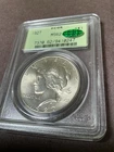 1927 P Peace Dollar PCGS MS62 CAC Sticker Old Green Holder