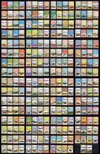 500 DIFFERENT CARS Auto 100 Leaders of the World MNH Mint Car Stamp Collection