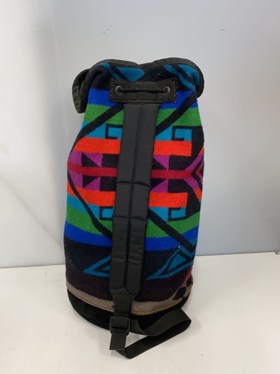 PENDLETON 80s Native American pattern Drum bag Sh… - image 5