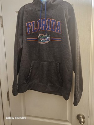 Florida Gators NCAA Embroidered Colosseum Hooded Sweatshirt Men s XLarge. Gray