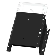 MJ-1-DP Jack Plate 4'' Setback Small Engine Jack Plate Adjustable Outboard En...