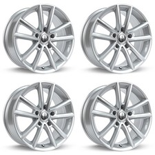 Set Of 4 17 Silver Alloy Wheels Rims For Ram Truck 5x127 Gb62 Oe Replica 5lug Set Of 4 17 Silver Alloy Wheels Rims For Ram Truck 5x127 Gb62 Oe Replica 5lug