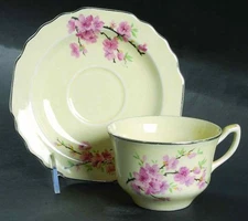 WS George Peach Blossom  Cup & Saucer 161734