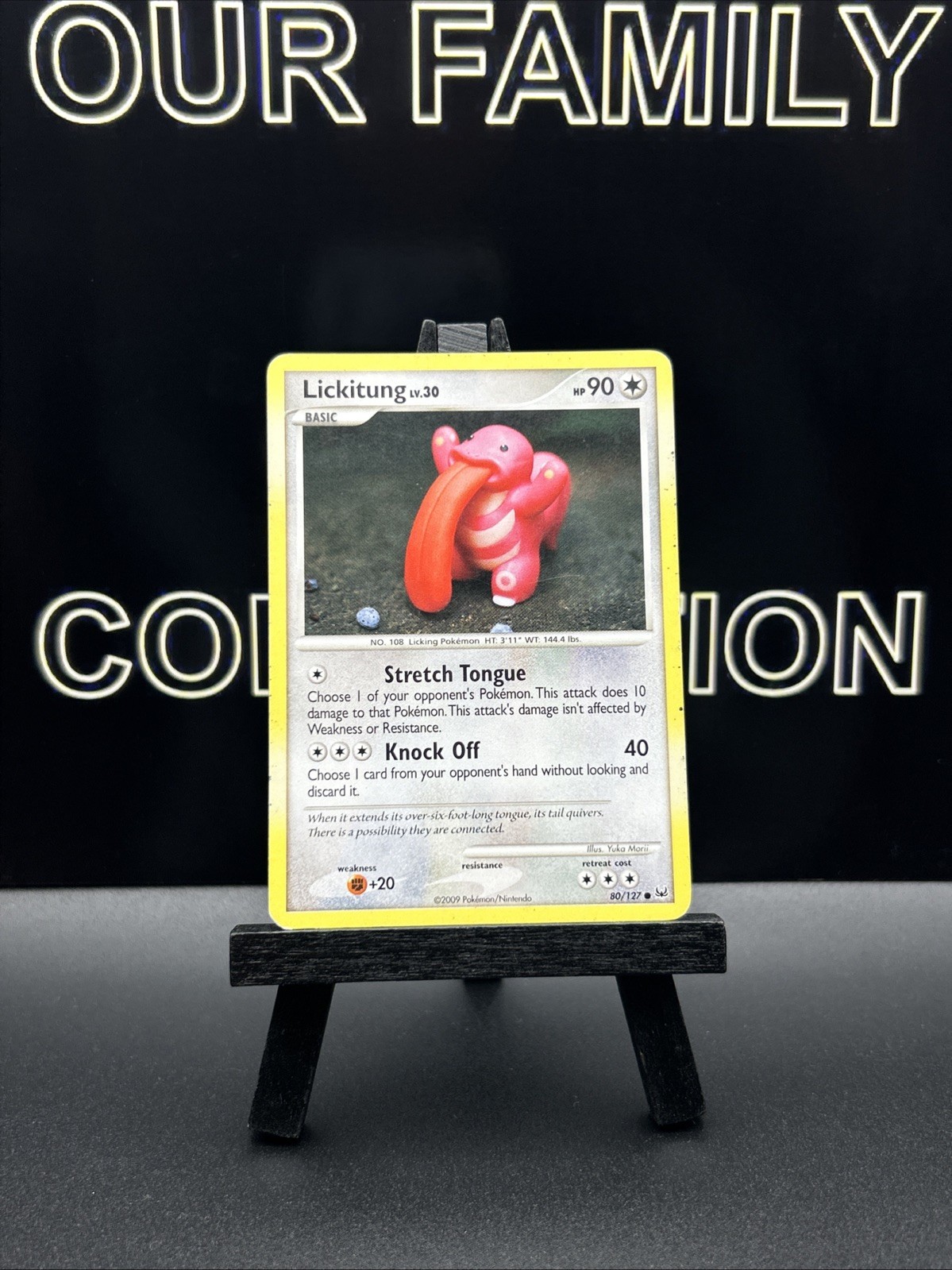 Pokémon TCG Lickitung Platinum 80/127 Regular Common 2009