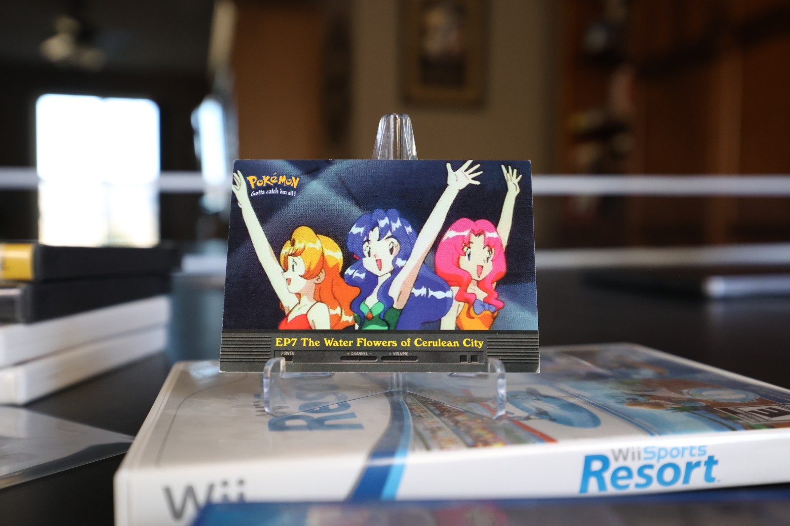 Topps Pokemon Card EP7 The Water Flowers of Cerulean City Non-Holo Blue Label