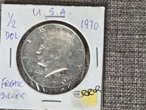 1970 Kennedy Half Dollar — photo from the most recent tracked eBay sale