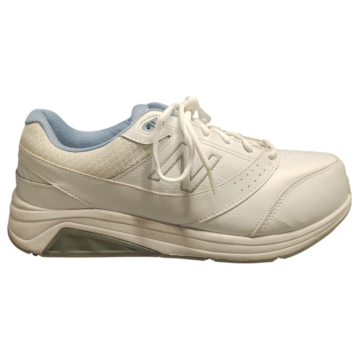 New Balance 928v3 Sneakers Womens 12 4E White Blue Walking Shoes