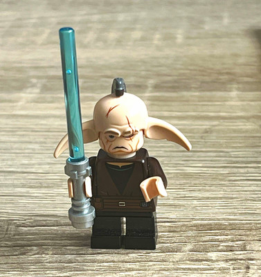 LEGO Star Wars Even Piell sw0392 mit Lichtschwert   Original   ohne Risse