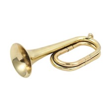 Trumpet Bugle Cavalry Trumpet 13in Portable Musical Instrument for Show