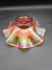 Vintage Dugan DAISY DEAR Marigold Carnival Gl...