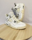 Nike Air Jordan 4 Retro Pure Money Men’s Size 9 White Basketball Shoes Sneakers