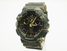 Casio G-Shock GA-100CM-5A Resin Case Resin Band Men's Watch Used