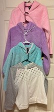 NWT Girl's Xersion Fuzzy Hoodie Pullover Super Soft Multiple Colors XL16 - 2XL20
