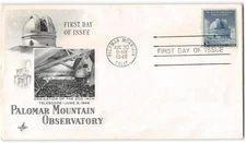 US #966 FDC, Palomar Observatory, Art Craft, 1948