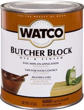 Watco 241758 Indoor Butcher Block Oil Liquid 1 pt.