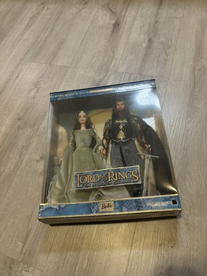 Barbie - The Lord Of The Rings Arwen & Aragorn Doll The Return Of The King B3449