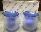 Princess House 4pc. Crystal Tealight Candleholders #6161  Open Box (074) — photo 1