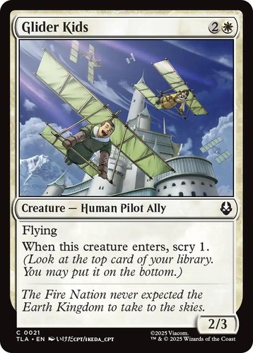 Glider Kids #21 (Foil) - Avatar: The Last Airbender TLA