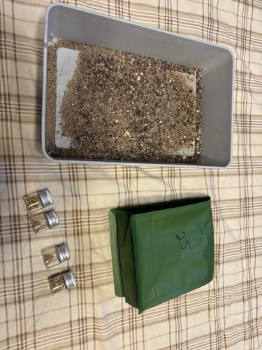 Gold Paydirt, .25 Grams AU Glacial Flour Gold