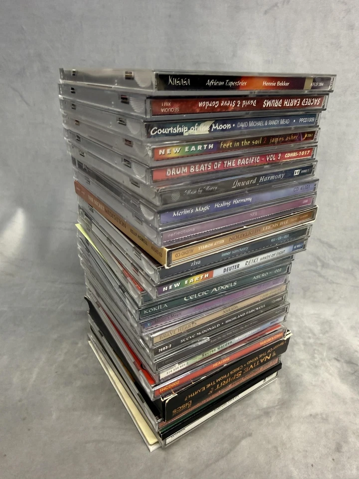 New Age Meditation Relaxation CD Lot 26 Discs Celtic Reiki Enya Narada Healing - Image 2 of 4