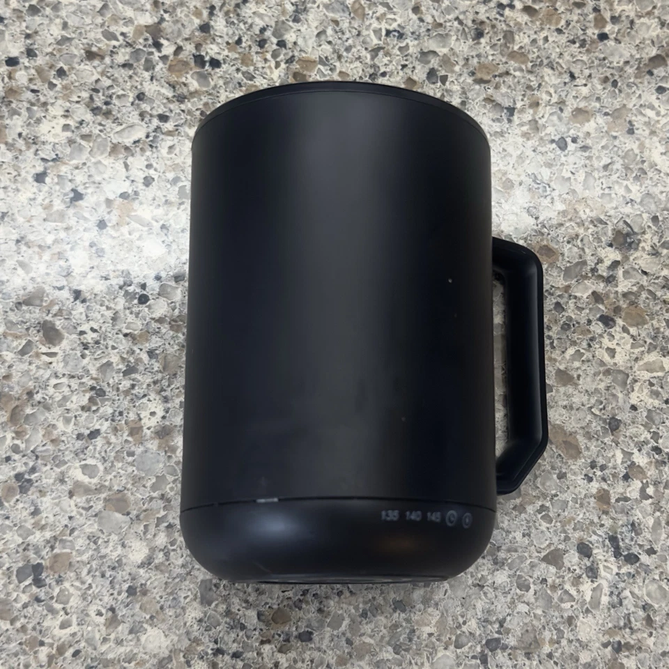 Taza de café autocalentable Tzumi Ion 12 oz. Acero inoxidable - SOLO TAZA NEGRA Foto 2 de 4