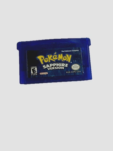 Pokemon Sapphire Version Game Boy Advance GBA Authentic Cartridge