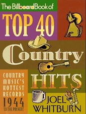 The Billboard Book of Top 40 Country Hits - paperback Whitburn, Joel