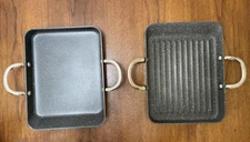 Curtis Stone Grill and Griddle Slide Out Pan Set