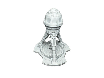 Sci Fi Mega Bohrer 3D gedruckt Industrie Streugelände 28mm 32mm 10cm hoch