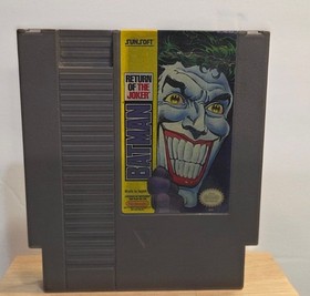 Lotto videogiochi Batman con Il ritorno del Joker per NES puliti e testati 