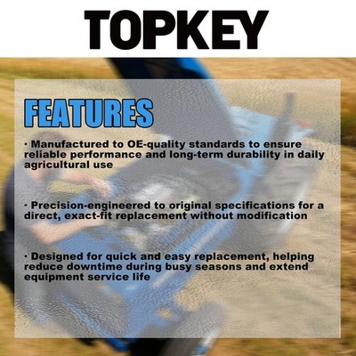 TOPKEY Hydraulic Quick Coupler Replacement V1311-77150 Compatible