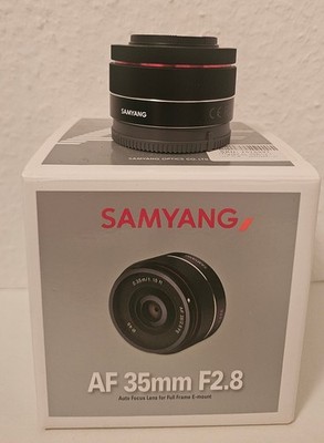 Samyang AF 35mm F/2.8 FE Objektiv für Sony E-Mount, top Zustand