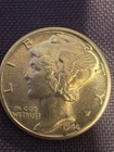 1944-W 90% Silver Proof Like MercuryDime