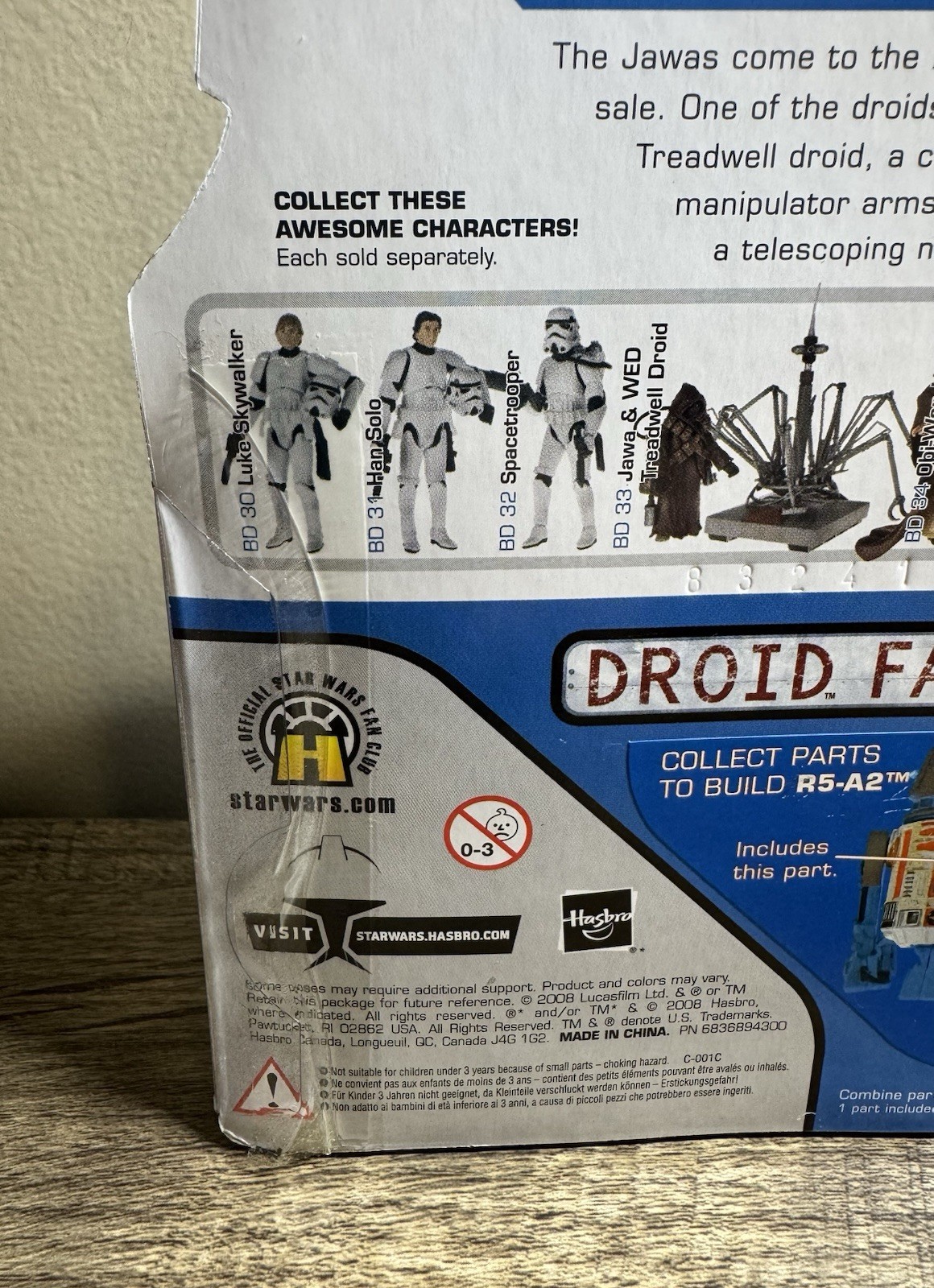 Star Wars Legacy Collection Jawa & WED Treadwell Droid BD33