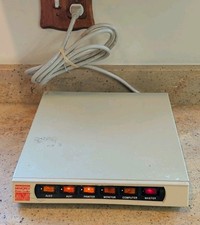 Vintage Memorex Power Center TVSS1449 PC-006-1 5 Outlet Surge Protector Tested