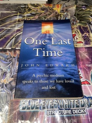 ONE LAST TIME BY JOHN EDWARD. PSYCHIC MEDIUM . NEW PAPERBACK BOOK + free book 