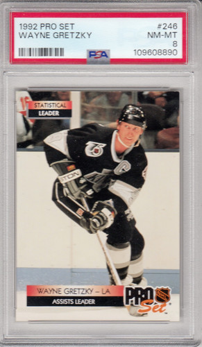 Wayne Gretzky #246 1992 Pro Set card