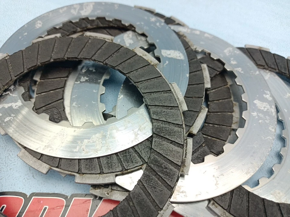 SET DISCHI FRIZIONE SET CLUTCH DISCS KTM MC 125 75-78 FARIOLI - Immagine 3 di 4