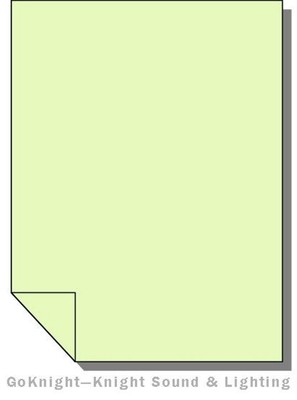 Lee Filters 244 Full Plus Green Lighting Gel Sheet