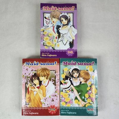 Maid-Sama! 2 in 1 Volume (1/2, 7/8, 9/10) Hiro Fujiwara Shojo Beat Lot Of 3