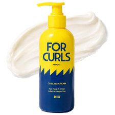 FOR CURLS Curl Cream for Curly  Wavy Hair  8.4 Oz  Anti-Frizz, Lightweight, N