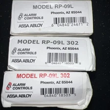 Alarm Controls Assa Abloy RP-09L302 Remote Wall Plate Red and Green LED NEW