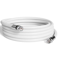 THE CIMPLE CO Coaxial Cable, 35 FT, RG6, Coax, TV Wire, 35 Feet, White 