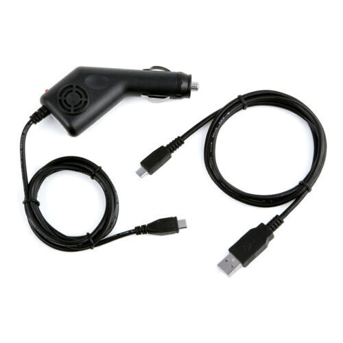 DC Car Power Charger Adapter+USB Cord For BlueAnt S1 Sun Visor BT Speaker Phone
