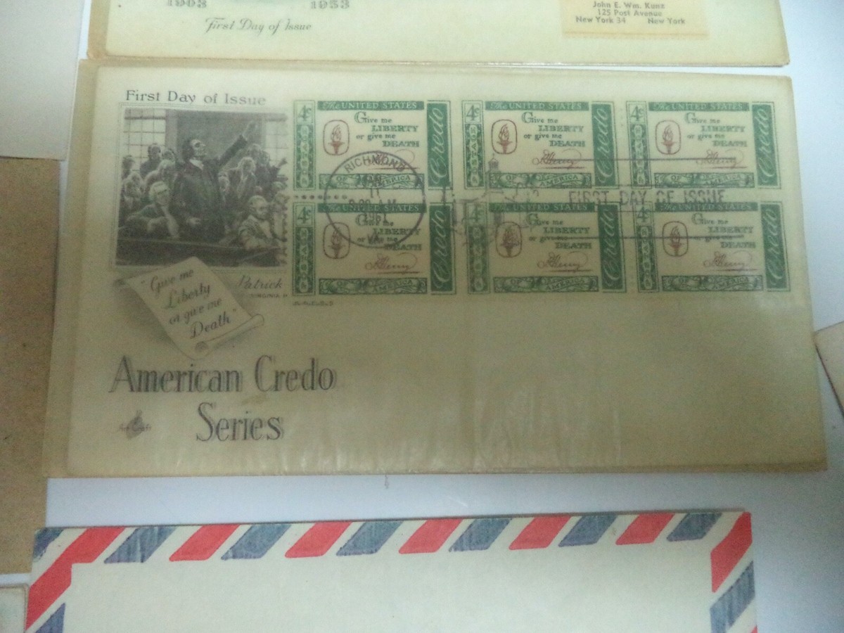 20 ITEMS US POSTAGE STAMPS FDC 1920-1929 1918 1950 1970