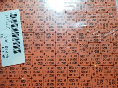 25 x Emz 1% 24300pF 63 V condensatore audio pellicola/scatola lamina di fascia alta precisione KP 22nF - Foto 7 di 12