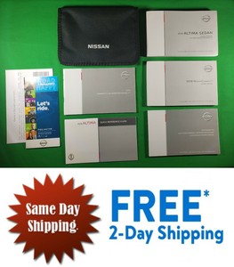 2018 NISSAN ALTIMA SEDAN OWNERS MANUAL W/NAVI CONNECT SV SL EXCLUSIVE