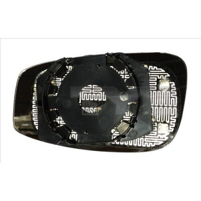 Rétroviseur Extérieur Gauche TYC 309-0066 – Pour Fiat Grande Punto, Punto Evo – Réglage électrique, Convexe, Apprêté