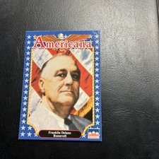 Jb15 Americana 1992 StarLine #65 Franklin D Delano Roosevelt 32Nd President