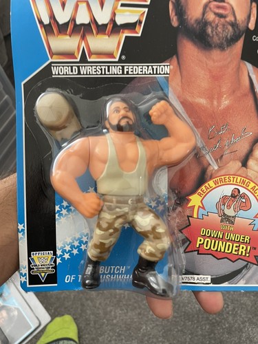 WWF Hasbro Series 10 Butch of The Bushwackers Wres...